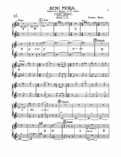 Horn 1/2, 3/4 (F)
