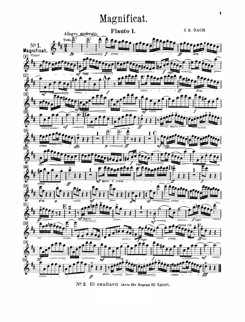 Flute 1, 2