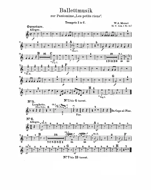 Trumpet 1, 2 (C)