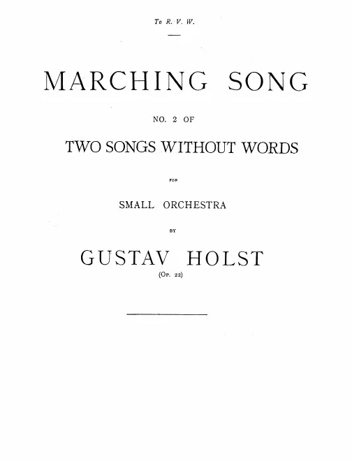 2. Marching Song