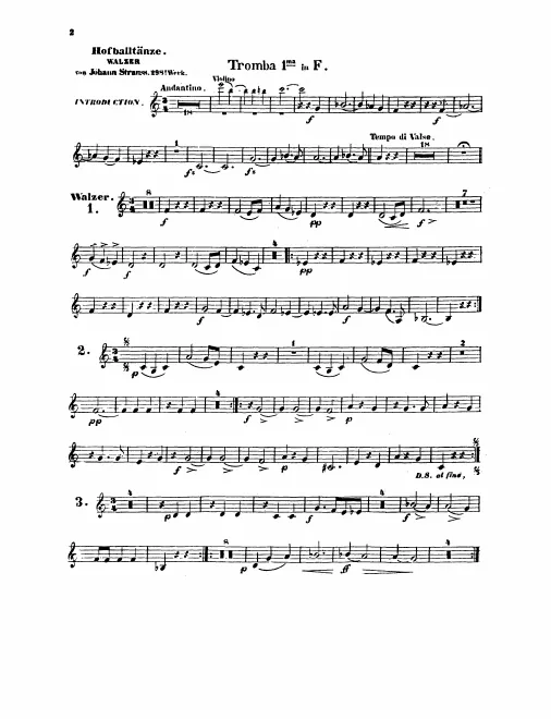 Trumpet 1, 2 (F)