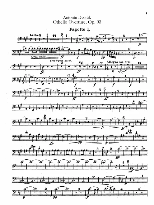 Bassoon 1, 2