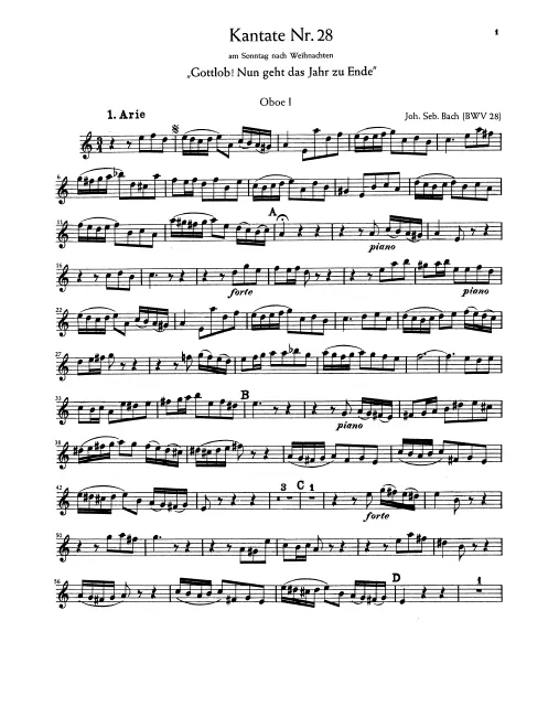 Oboe 1, 2, English Horn