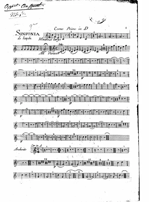 Horn 1, 2 (D)