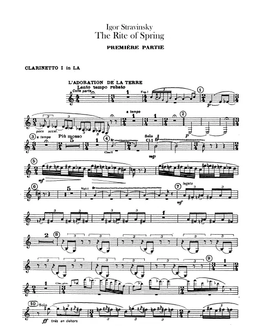 Clarinet 1 (A/B♭)