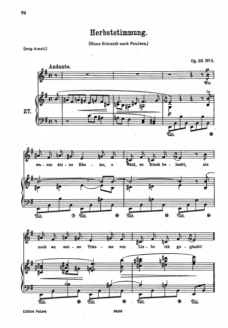 Complete Score (low key, )