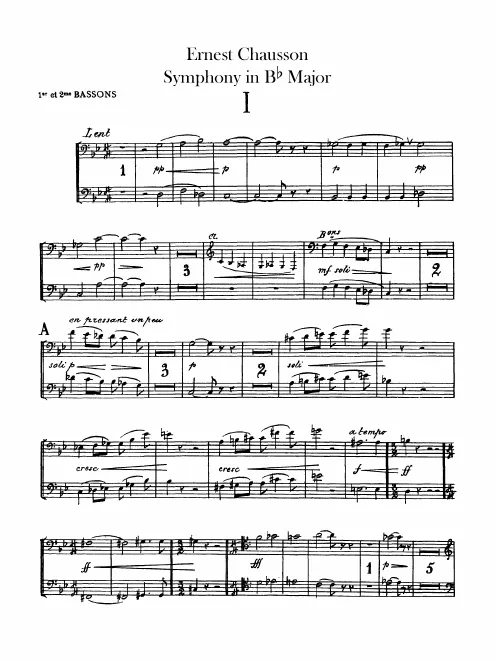 Bassoon 1/2, 3