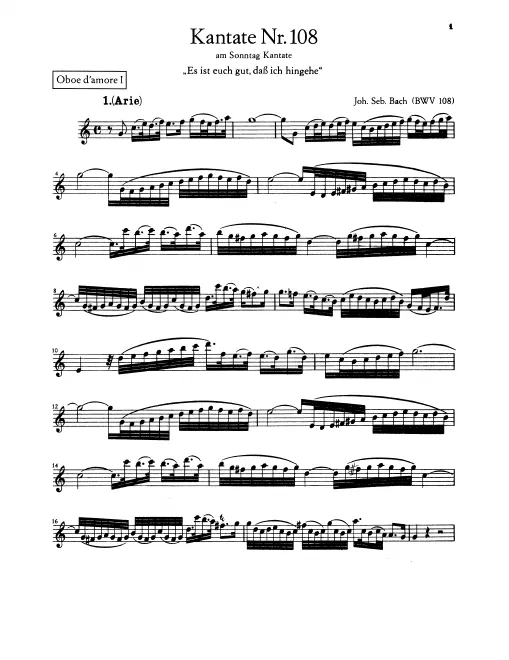 Oboe d'amore 1, 2