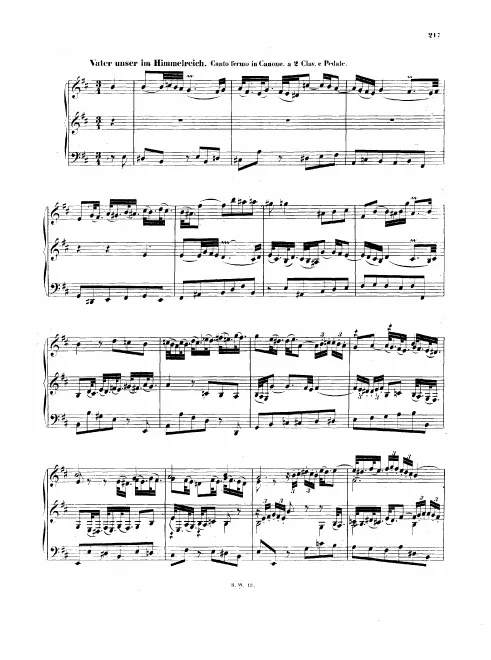 14. Vater unser im Himmelreich, BWV 682