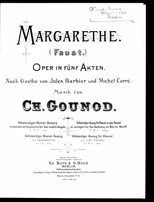 Complete Score (newer engraving)