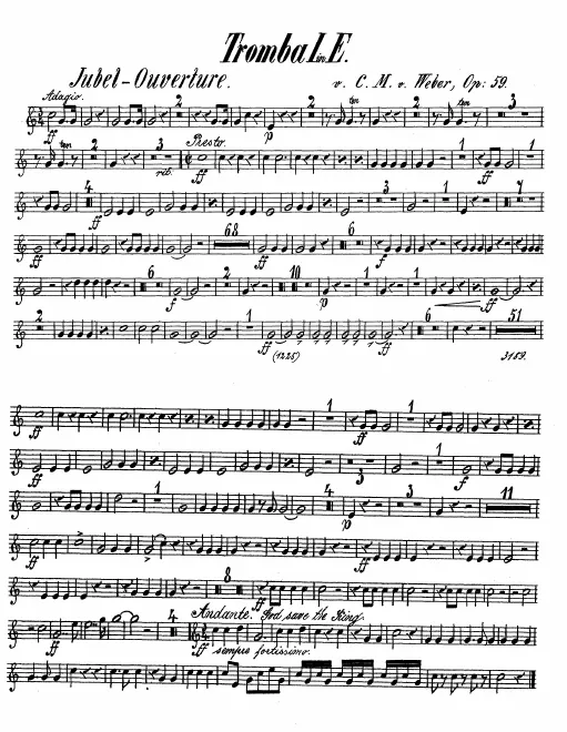 Trumpet 1, 2 (E)