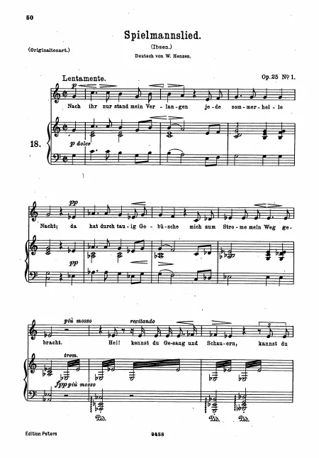 Complete Score (original key, )