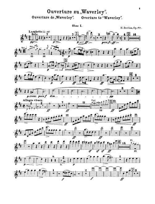 Oboe 1, 2