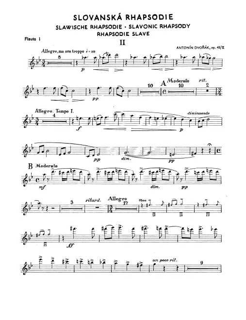 Flute 1, 2