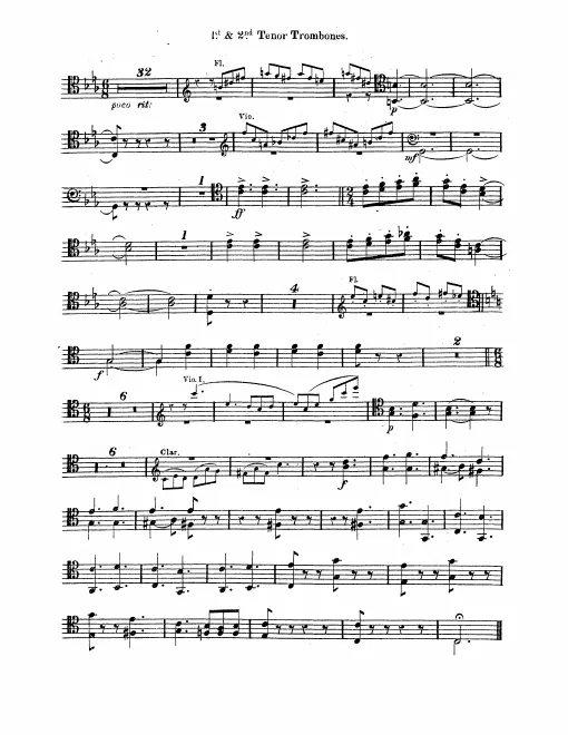 Trombone 1, 2
