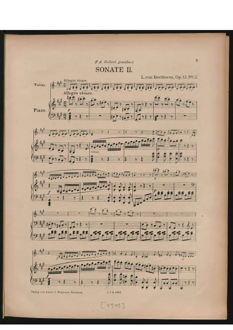 Complete Score and Violin Part