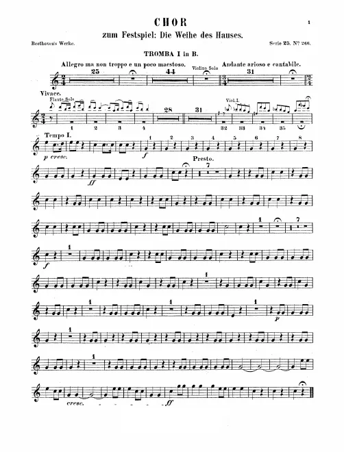 Trumpet 1, 2 (B)