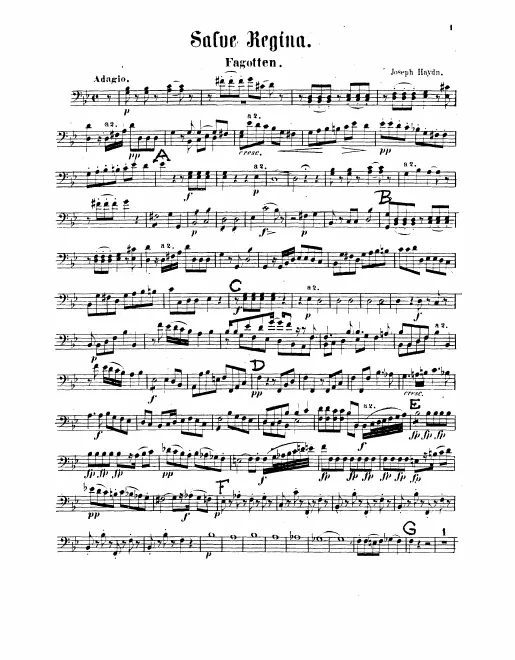 Bassoon 1/2 (ad lib.)