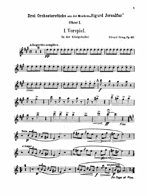 Oboe 1