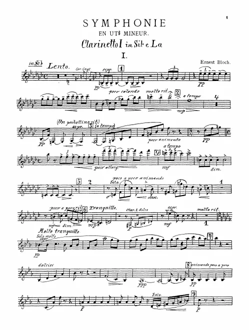 Clarinet 1 (B/A)