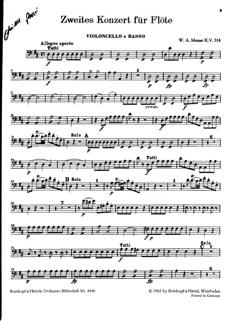 Cellos/Basses