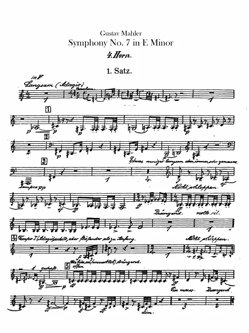 Horn 4 (F)