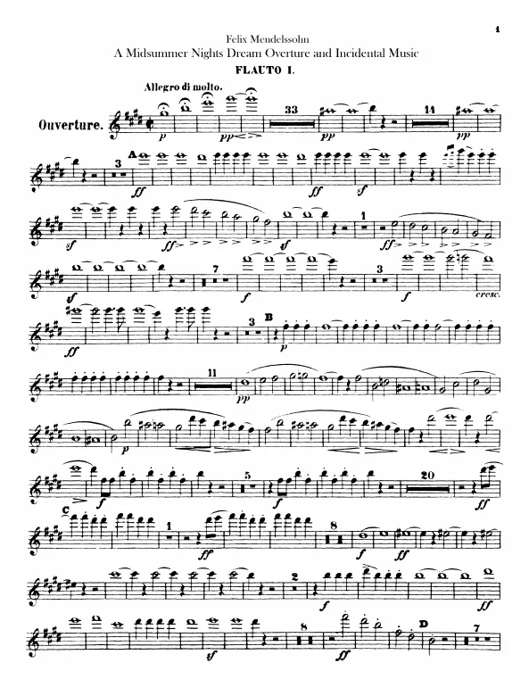 Flute 1, 2