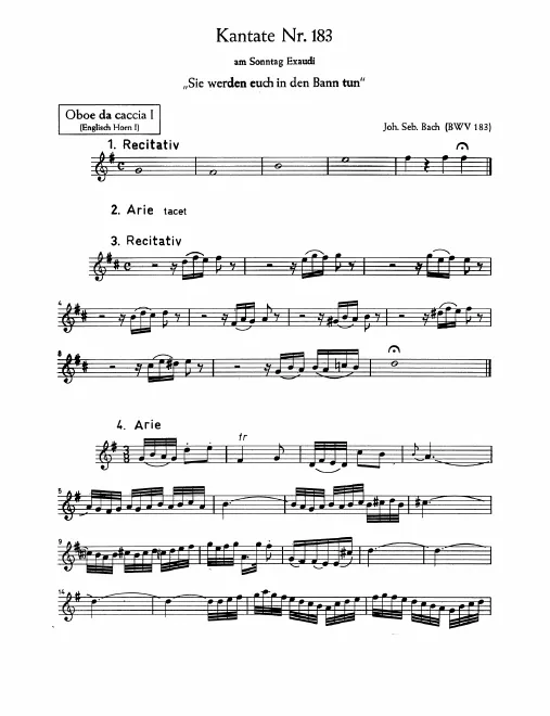 Oboe da caccia 1, 2