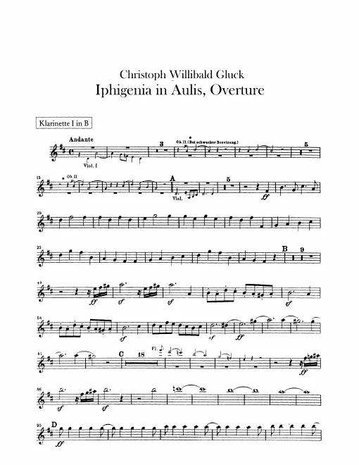 Clarinet 1, 2 (B)