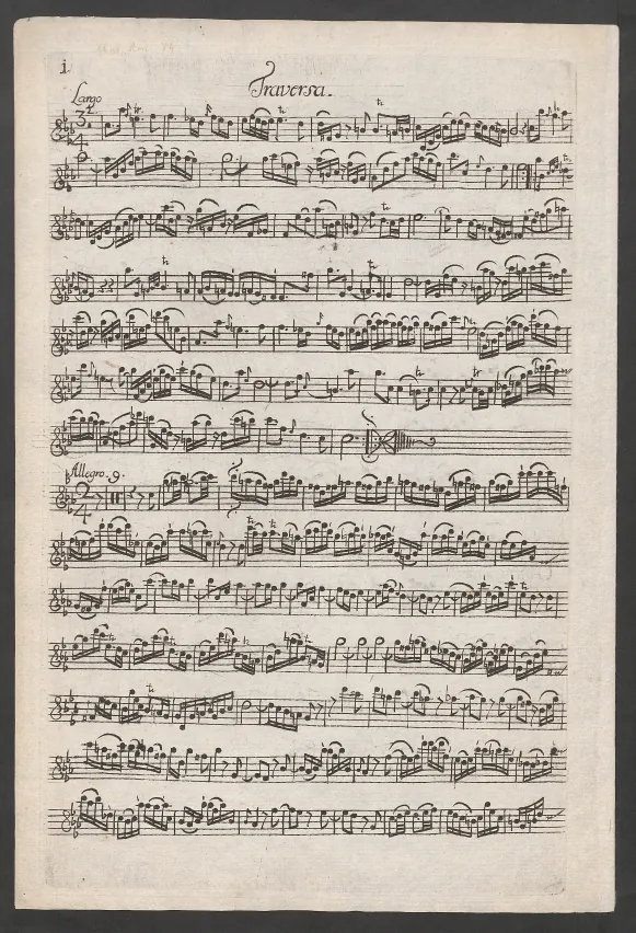 Sonata sopr'il Soggetto Reale [with Canon perpetuus] (color scan)