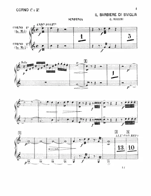 Horn 1/2 (E)