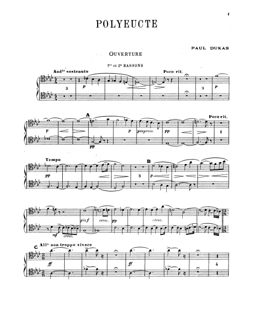 Bassoon 1/2, 3