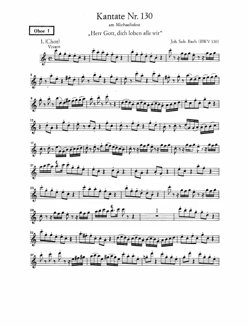 Oboe 1, 2, 3