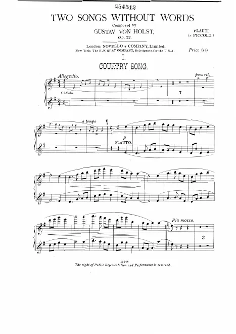 Flute 1/2/Piccolo