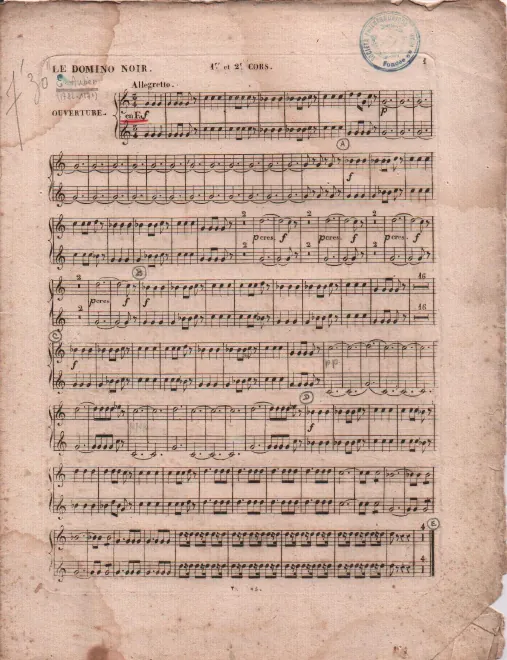 Horn 1/2 (F), 3/4 (E)
