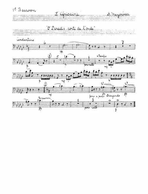 Bassoon 1, 2