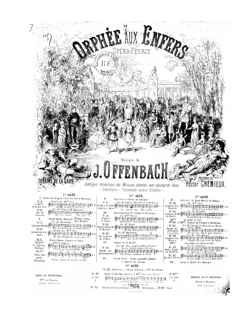No.7, Couplets: "C'est l'opinion publique" (Act I, No.7c)