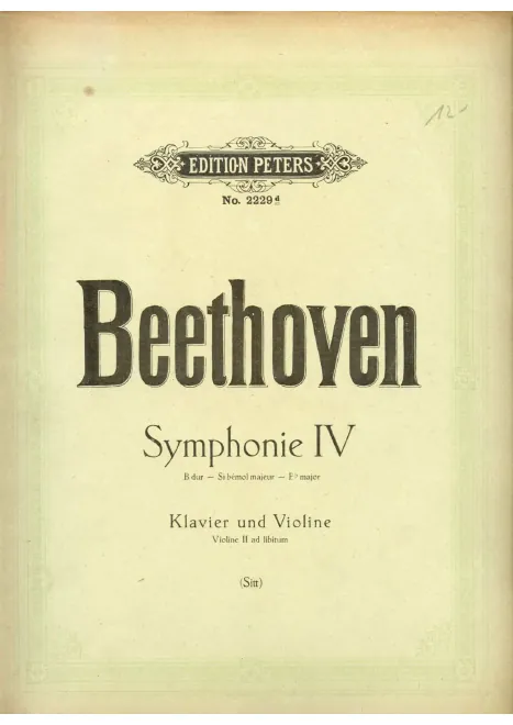 Symphony No.4: Complete Score