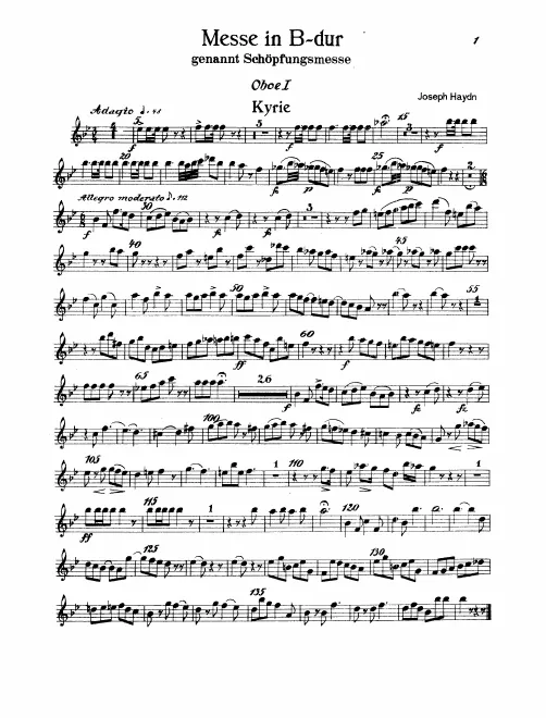 Oboe 1, 2