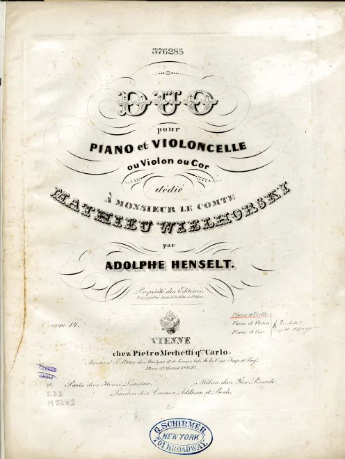 Piano Score