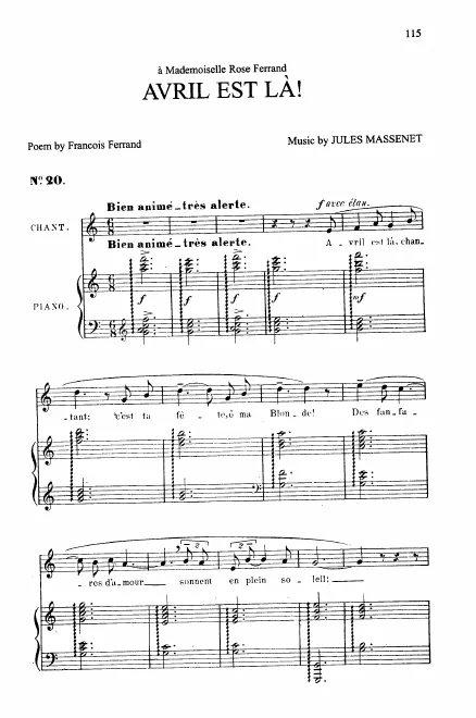 Complete Score (C Major: medium voice and piano)