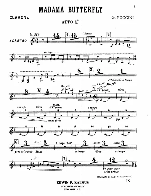 Bass Clarinet