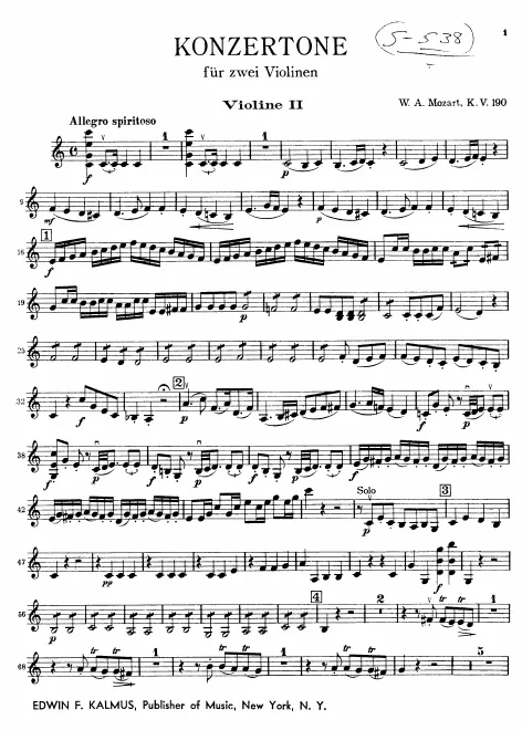 Violins II
