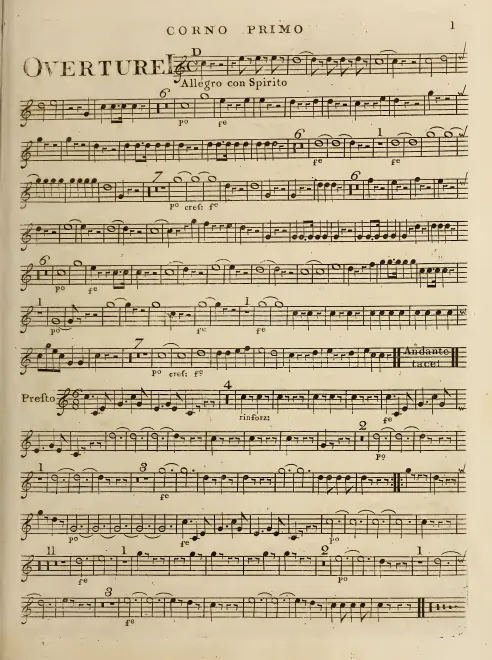 Horn 1, 2 (D)