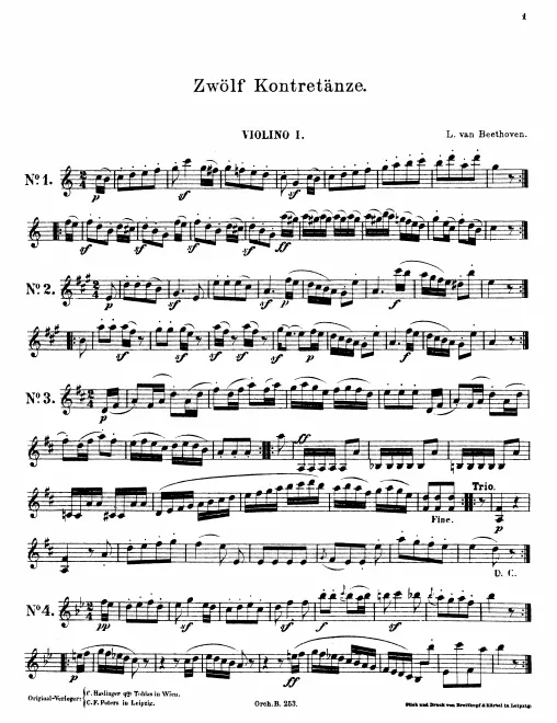 Violins I