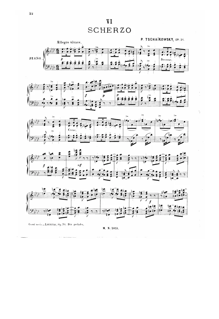 6. Scherzo (Allegro vivace)
