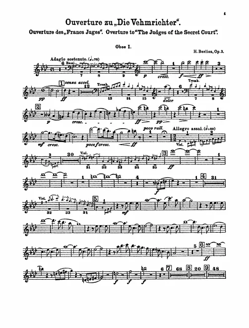 Oboe 1, 2