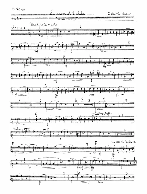 Horn 1 (F/E/E/D)