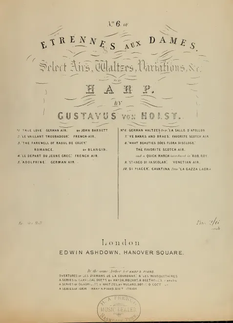 6. German waltzes from La salle d'Apollon