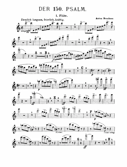 Flute 1, 2